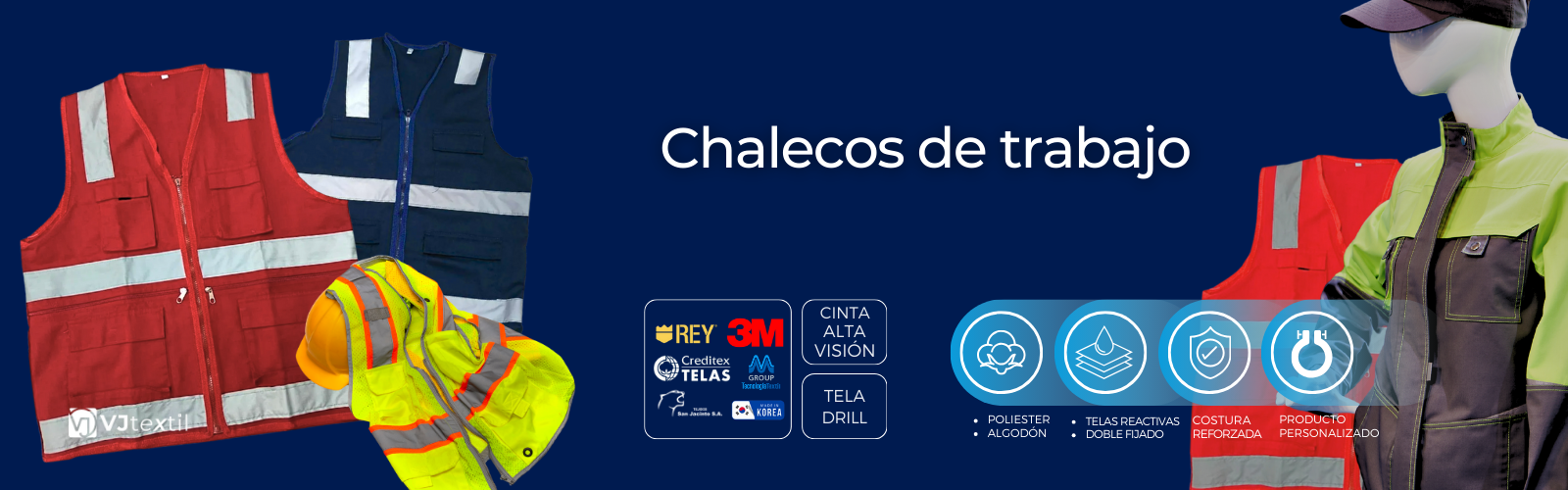 CHALECOS de trabajo 
